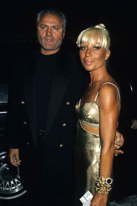 young donatella versace|early photos of donatella versace.